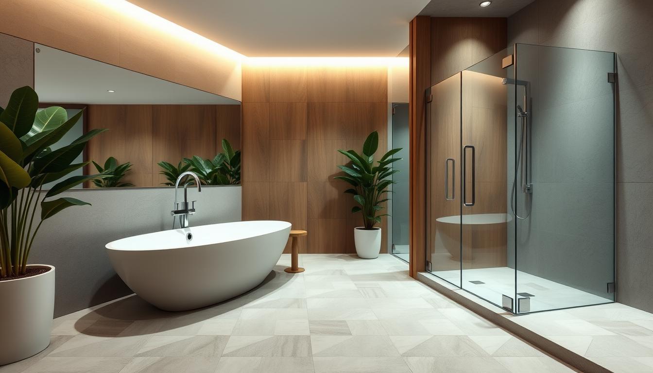 contemporary bathrooms 2025 design elements